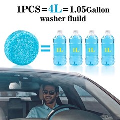 Sukh Car Windshield Washer Tablets – Washer Fluid Tablets Glass Cleaner Concen