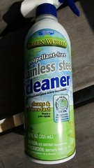 2~ Champion Sprayon Green World Stainless Steel Cleaner Propellant-Free 12 fl oz