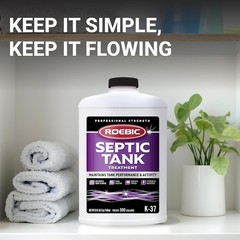 K-37-Q Septic Tank Treatment, 32 Fl Oz