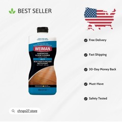 Plant-Based 32 Oz Hardwood Cleaner for Finished Floors – Streak-Free Results