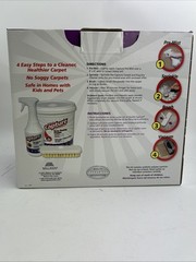 Capture Carpet Dry Cleaning Kit Deodorize Clean Stains Smell Moisture