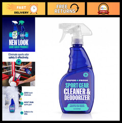 Sports Cleaner & Deodorizer for Gear, Gloves, Helmets, Gym Bags – Plant-Based 16