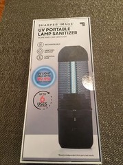 THE SHARPER IMAGE PORTABLE LAMP SANITIZER, #7330