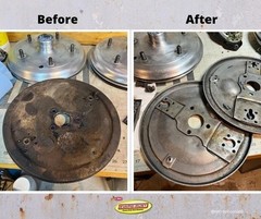 Versatile 128 oz Rust Remover: Safe for Auto Parts, Cookware, and Antiques