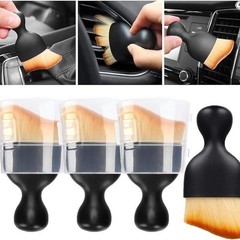 4 Pcs Car Interior Cleaning Tool, Car Interior Detailing Brush, Car Cleaning Bru