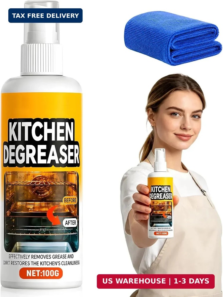 Greasekiller BBQ Grill Cleaner Spray, Grill Cleaner, Heavy Duty Grills Degreaser