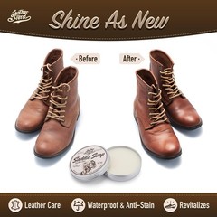 All-Natural Saddle Soap for Leather – Deep Clean & Condition 4.23 Oz with Sponge