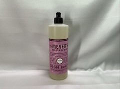 Mrs. Meyer’s Clean Day Dishwashing Liquid Dish Soap, Peony Scent, 16 oz Bottle