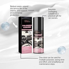 3PCS Car Interior Cleaner, 2026 New Polishing Cleaner for Interior Detailing US