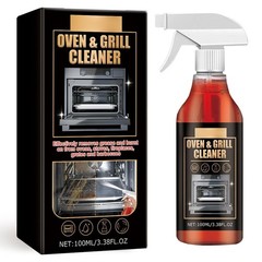 100ml/3.38fl.oz Oven & Grill Cleaner Spray, Professional Oven and Grill Cleaner
