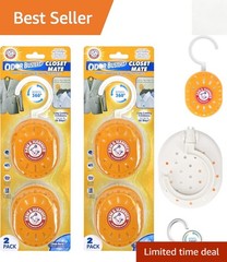 Odor Busterz Closet Mate 4-Pack – Long-Lasting Freshness & Clean Burst Scent