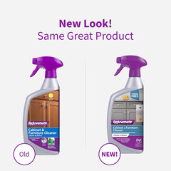 Rejuvenate Cabinet And Furniture Cleaner Removes Dirt, Grime And Grease, 24oz ..