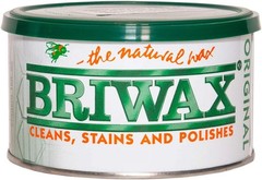 Briwax (Dark Brown) Furniture Wax, Cleans, Stains, and Polishes. Dented Can