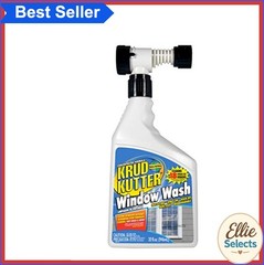 Glass Cleaner 32 oz Streak Free Window Wash for Windows Mirrors Indoor Outdoor
