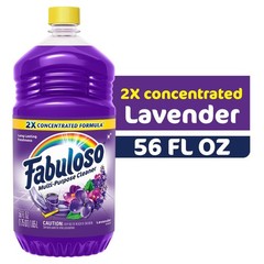 Multi-Purpose Cleaner and Floor Cleaner Concentrated Lavender Scent 56 fl oz
