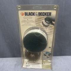 Black & Decker XBB1 ScumBuster Accessories Wire Bristle Brush & 2-Scrub Pads