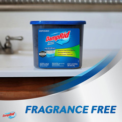 Fragrance Free Disposable Moisture Absorber & Odor Remover with Activated Charco
