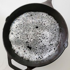 Ultimate Cast Iron Set: Seasoning Oil, Cleaning Soap & Restoring Scrub | 100%…