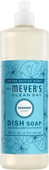 Mrs. MEYER’S CLEAN DAY Liquid Dish Soap, Biodegradable Formula, Dewdrop, 16 Fl O