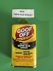 Vintage Goof Off NOS Pro Strength Super Glue Remover 2012 4oz Full Can