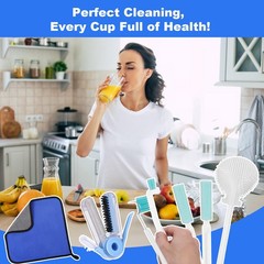 7 Pcs Personal Blender Cleaning Brush Set for Portable/Smoothie/Small/Mini an…