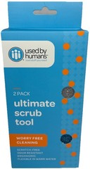 Ultimate Scrubbing—Used By Humans—1 Ea-2-Pk—Anti Scratch Sponge—NEW—SHP N 24 HRS