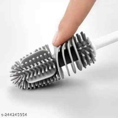 Crowd Clicks® Silicone Cleaning Brush for Glass Bottles, Steel Bottles, Plastic