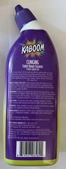 Lot of 7 KABOOM Clinging Toilet Bowl Cleaner Citrus Green Tea 14 Fl.Oz