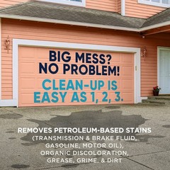 ‘n Easy Concrete Oil, Grease & Stain , Cleans Grime, Dirt & Petroleum-Based M…