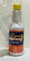 6 PACK Liquid Lightning Drain Cleaner Quickly Dissolves Obstructions 16 Oz P3