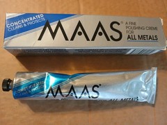 MAAS Fine Polishing Cream For All Metals – 4oz Tube 3.8 Oz Now