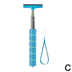 Portable Car Window Wiper Extendable Handle Glass Mirror Cleaner Cleaning Tool