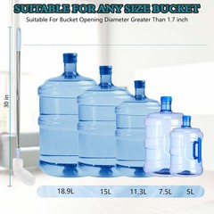 5 Gallon Bottle Brush – 5 Gallon Water Jug Brush Cleaner | 28″ Long 3 & 5 Gallon