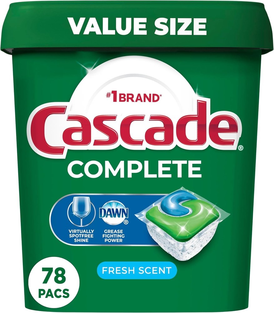 Complete Dishwasher Pods – Fresh Scent ActionPacs, Dishwasher