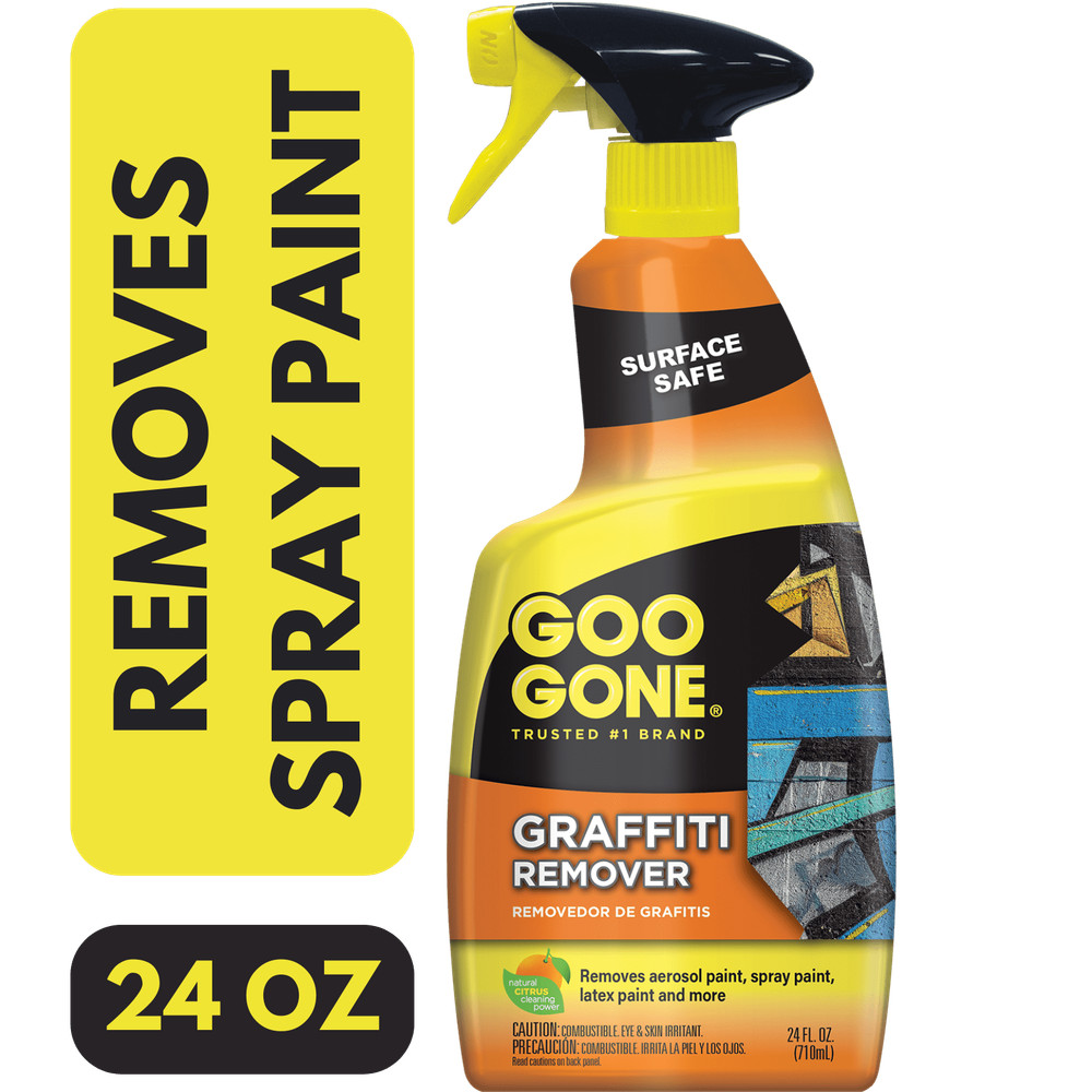 Graffiti Remover Spray Cleaner Aerosol Spray Paint & Acrylic Paint Clean-Up
