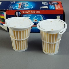 Finish Rinse Aid JET-DRY Baskets Lot Of 2 DISCONTINUED Shiny Dishes Spot & Film