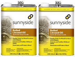 (2) ea Sunnyside 872G1 1 Gallon Boiled Linseed Oil Wood Protector
