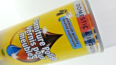 2 x Domestic/Industrial Lemon Scented Furniture Polish 16 oz Each Cleans/Polish