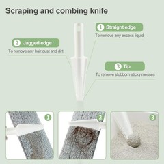Commercial Flat Microfiber Floor Mop Cleaning System 18″ Inch Wet Dry and Dus…