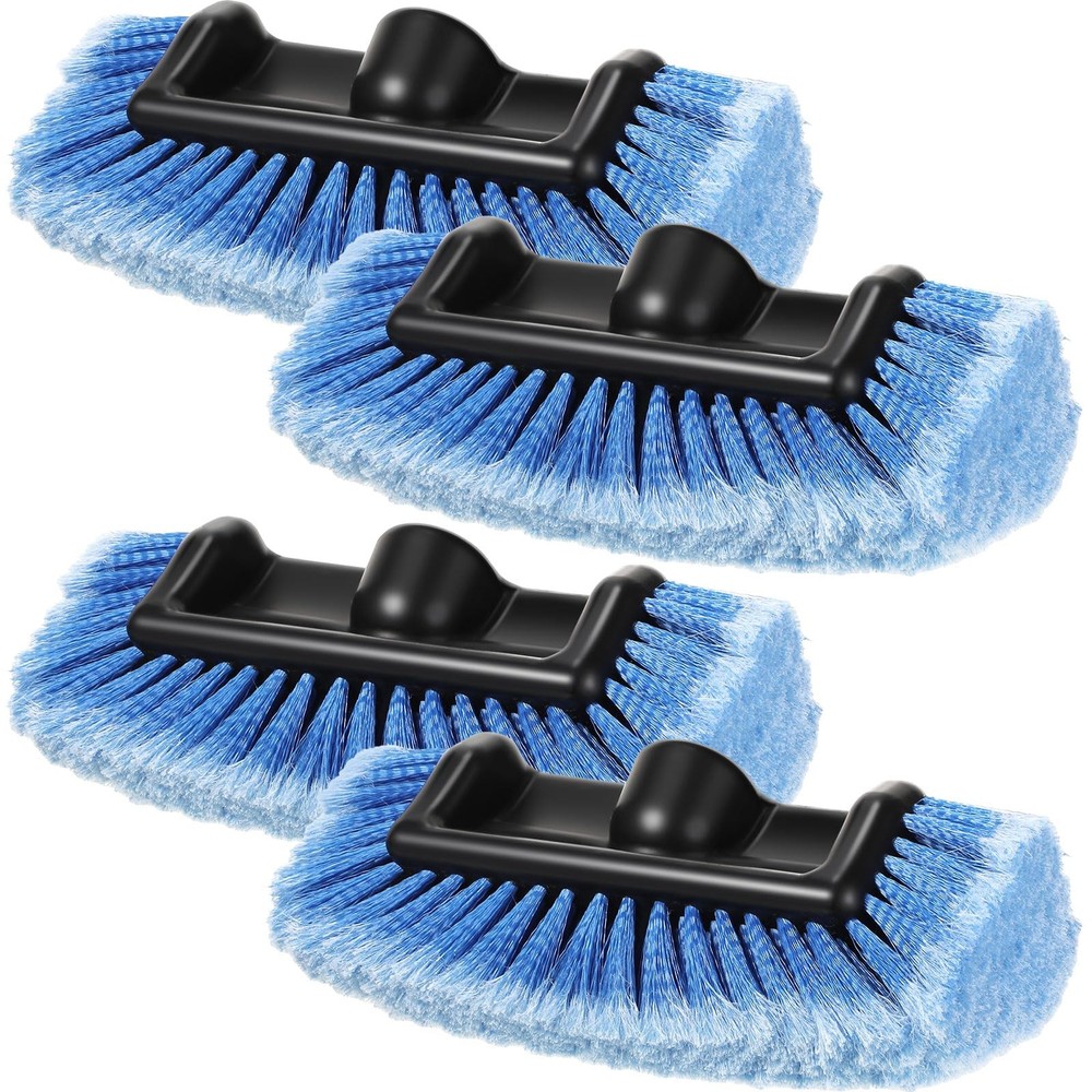 Car Wash Brush Head with Soft Detailing Bristle Flow Thru Car Cleaning Brush …