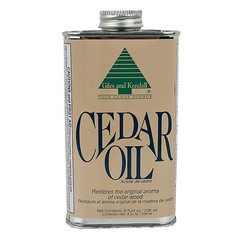 Cedar Oil – Giles and Kendall – Restores the Original Aroma of Cedar Wood, 8 oz