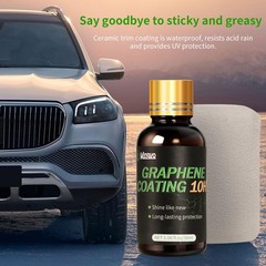 Ceramic Coating for Cars, Car Wax Polish Graphene Ceramic Wax Crystal Trim Co…