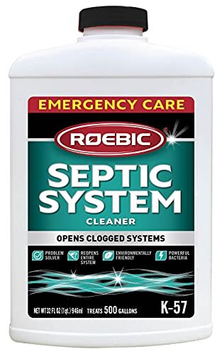 Roebic K-57-Q Septic System Cleaner, 32 Ounces