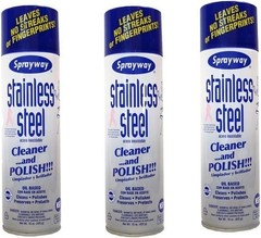 15oz Cans of Fragrance-Free Stainless Steel Cleaner – 3 Pack for Ultimate Shine