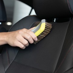 Soft Bristle Leather Care Cleaning Brush for Cars Auto Interior Seats Dashboard
