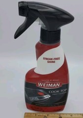 Weiman Heavy Duty Cook Top Cleaner Degreaser Spray 12oz Bottle with Trigger
