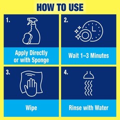 Scrub Free Total Bathroom Cleaner with OxiClean, Lemon Scent, 32 fl oz