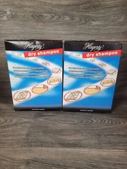 2 Box Vtg Hagerty Dry Shampoo Powder Clean 500g