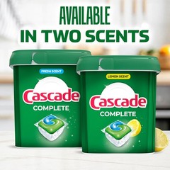 Complete Action Dishwasher Detergent Pods Fresh Scent Dishwasher Pods and