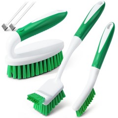 Cleaning Brush Set for Household Use, Scrub Brush, Kitchen Brush, Tile Lines …